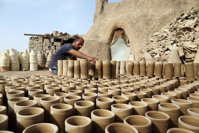 Irak'ta Geleneksel Çömlekçilik Sanatı Mezopotamya'nın İzlerini Taşıyor