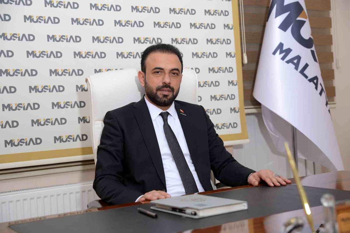 MÜSİAD Malatya Şube Başkanı Yunus Akçin, Cumhurbaşkanı Erdoğan'ı tebrik etti
