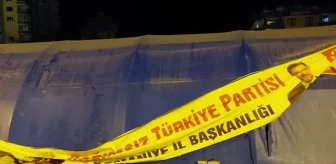 Osmaniye'de BTP'nin geçici il binasına saldırı
