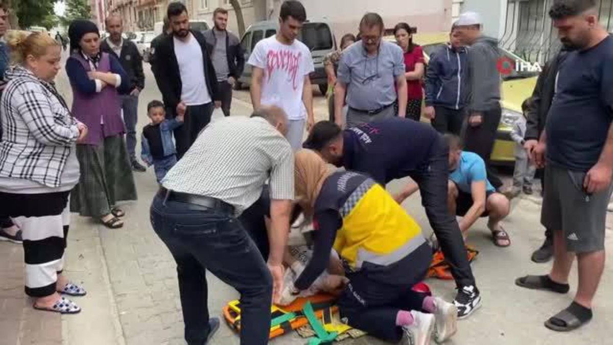 Tekirdağ'da 2 kişinin yaralandığı kazada tansiyon yükseldi