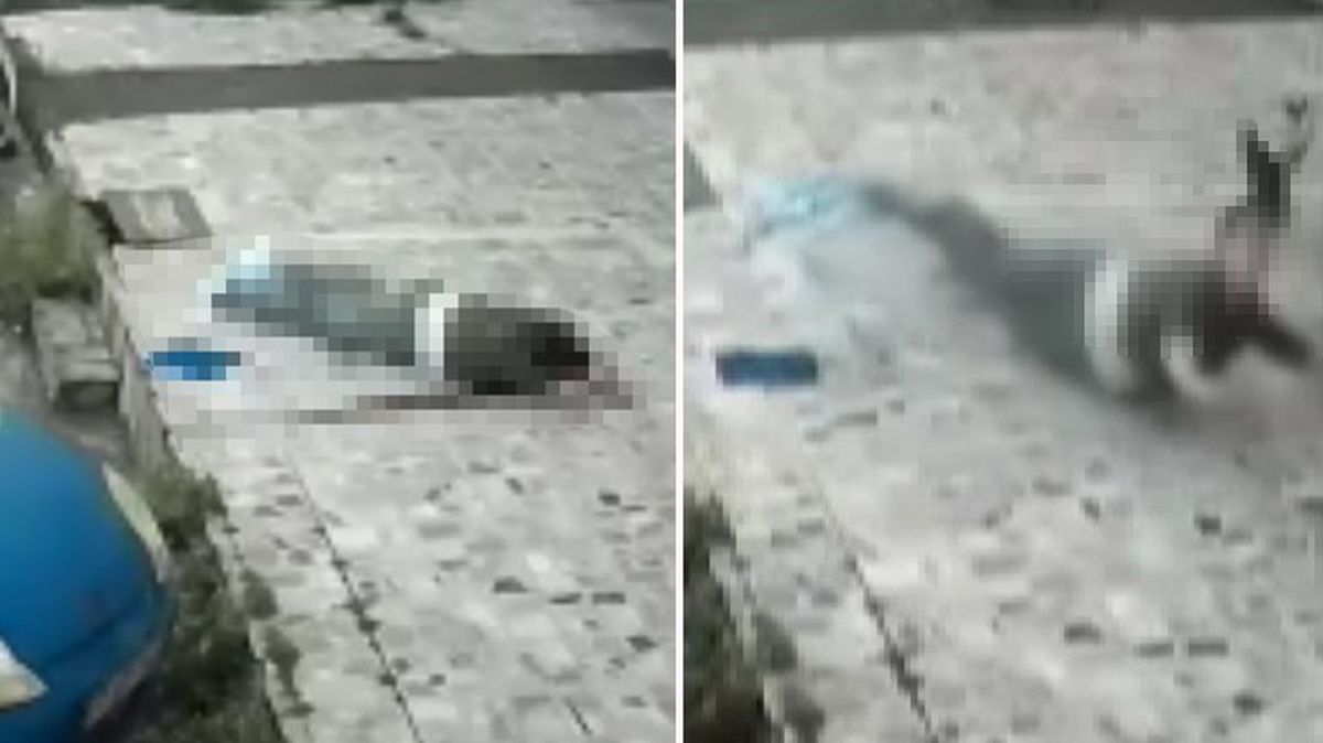 Kocaeli'de balkon camlarını temizlerken düşen kadın hayatını kaybetti! O anlar kamerada