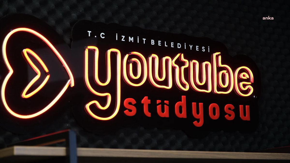 İzmit Belediyesi'nin Youtube Stüdyosu Faaliyete Devam Ediyor