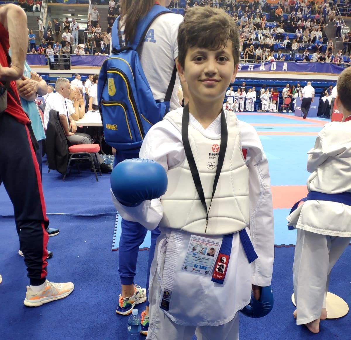Kocaeli'li Sporcu Balkan Karate Şampiyonası'nda Üçüncü Oldu
