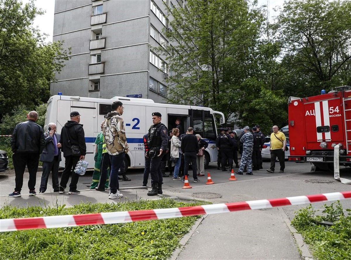 Rusya'nın Kiev'e düzenlediği hava saldırısında 1 kişi hayatını kaybetti