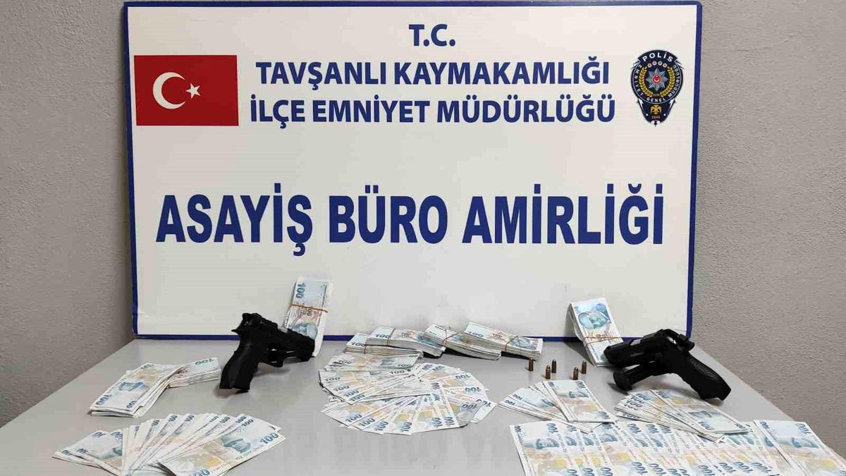Tavşanlı'da Sahte Para Operasyonu