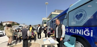 Tepebaşı Belediyesi Mobil Diş Kliniği ile Deprem Bölgesindeki Vatandaşlara Ücretsiz Hizmet Verdi
