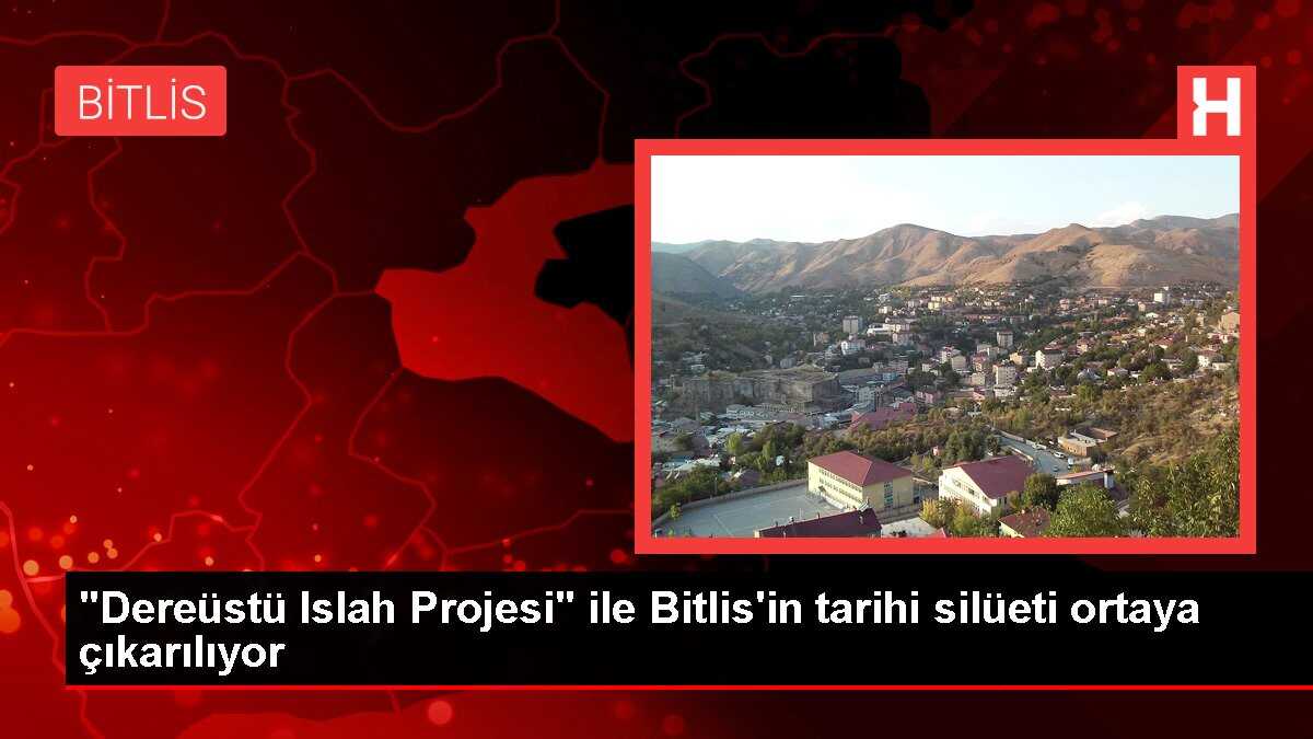 Bitlis'te tarihi yapıların restorasyonu devam ediyor