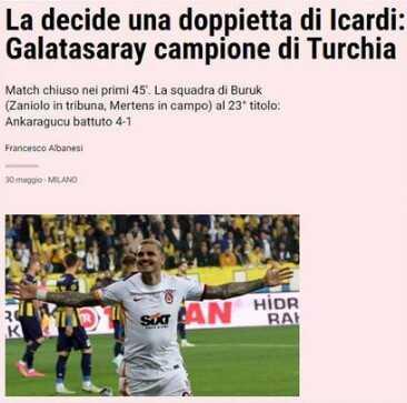 Dünya, Galatasaray'ın şampiyonluğunu konuşuyor! Tek bir ismi öne çıkardılar Dünya, Galatasaray'ın şampiyonluğunu konuşuyor! Tek bir ismi öne çıkardılar