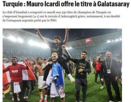 Dünya, Galatasaray'ın şampiyonluğunu konuşuyor! Tek bir ismi öne çıkardılar Dünya, Galatasaray'ın şampiyonluğunu konuşuyor! Tek bir ismi öne çıkardılar