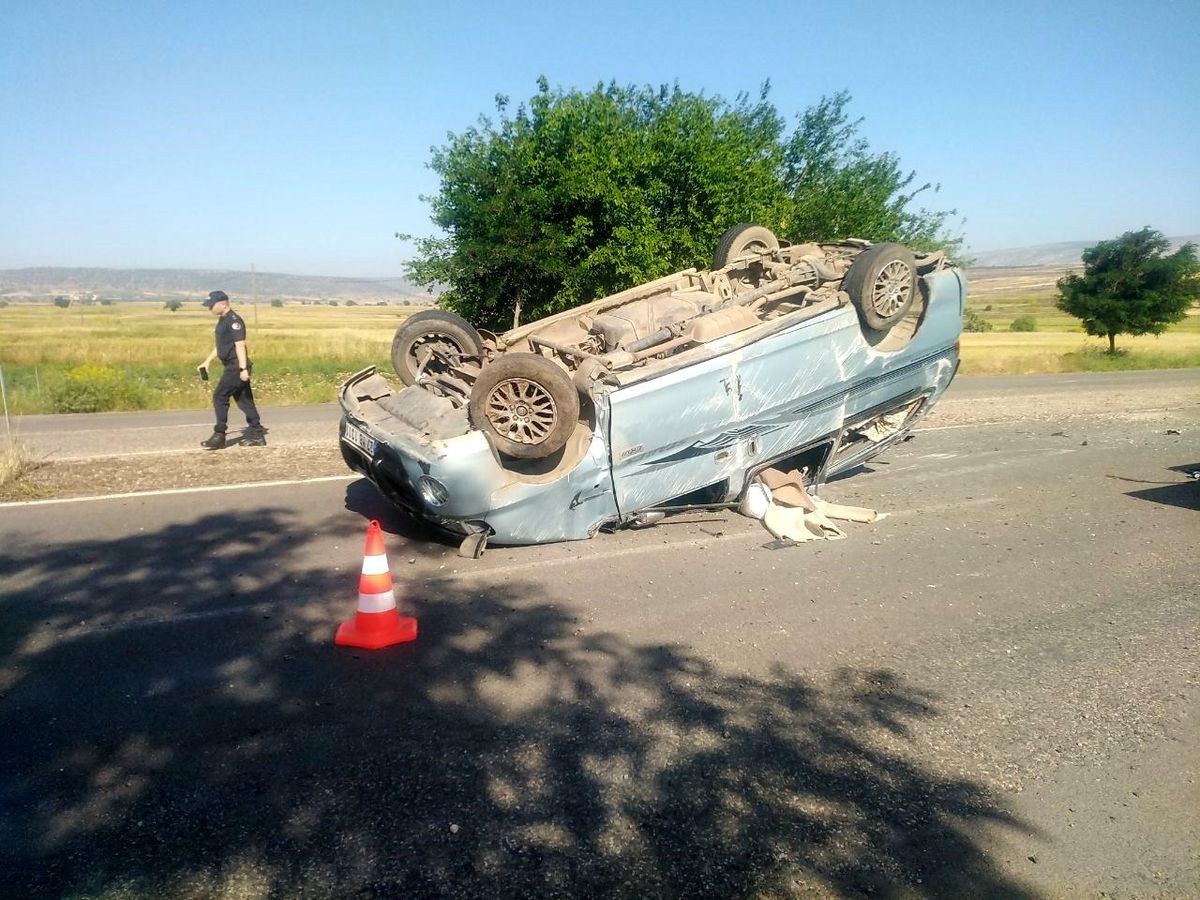 Gaziantep'te korkunç kaza: 1 ölü, 4 yaralı