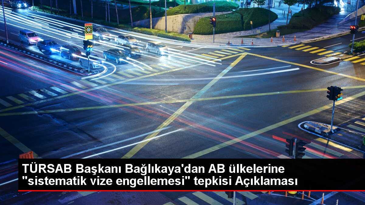 TÜRSAB Başkanı Bağlıkaya: Vize müracaatlarında sistemli engelleme var
