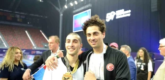 Milli Tekvandocular Hakan Reçber ve Nafia Kuş Dünya Şampiyonasında Altın Madalya Kazandı