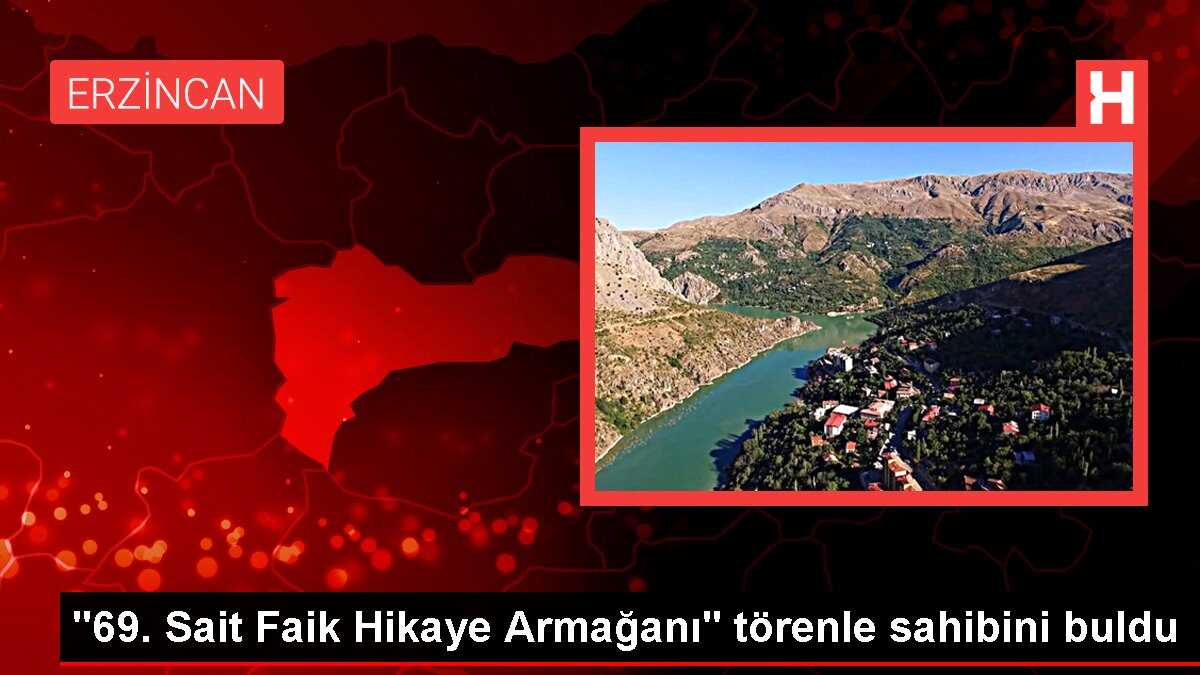 Ayşegül Devecioğlu'na Sait Faik Hikaye Armağanı verildi