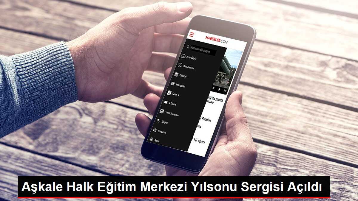 Aşkale Halk Eğitim Merkezi Yılsonu Sergisi Açıldı