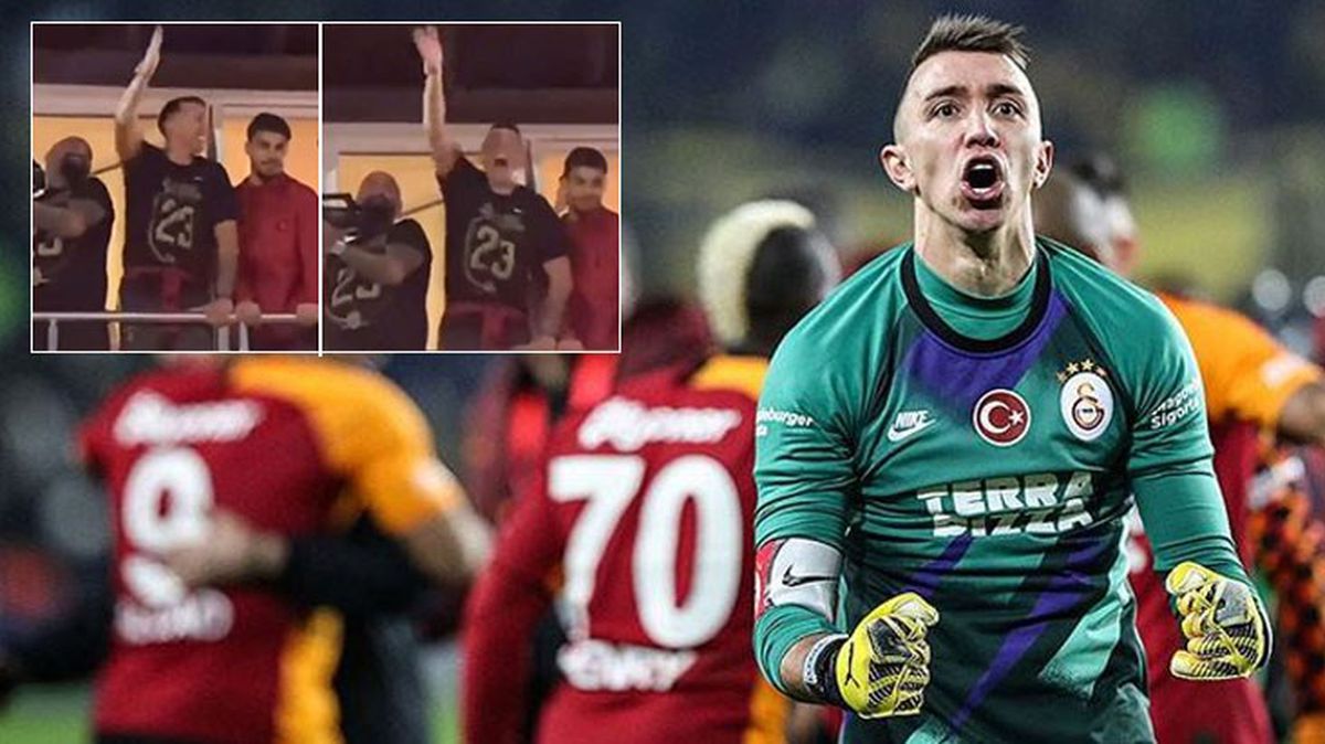 Galatasaray taraftarının küfürlü Fenerbahçe tezahüratına eşlik eden Muslera'ya tepkiler çığ gibi