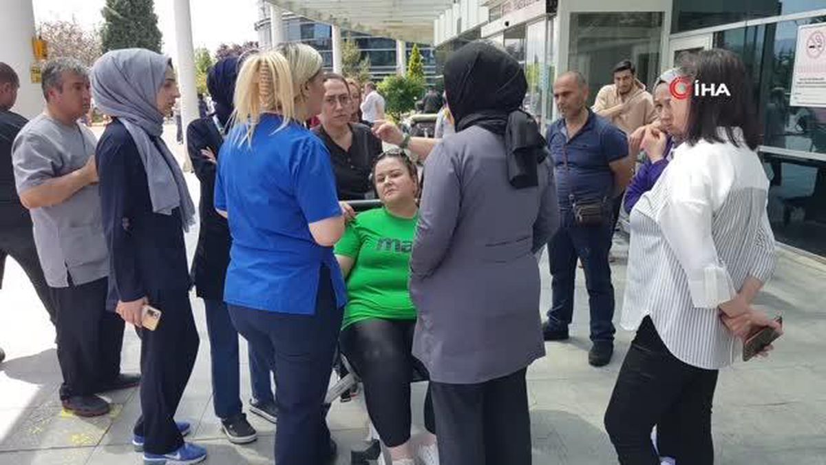 Hasta Yakını Tarafından Darp Edilen Temizlik Görevlisi Şikayetçi Oldu