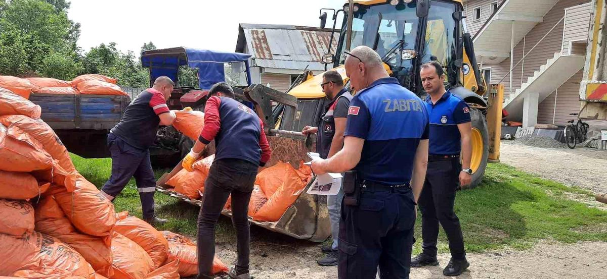 Düzce'de Kalorifik Değeri Düşük Kömür Satışı Yapan Şahsa 50 Bin TL Cezai İşlem Uygulandı