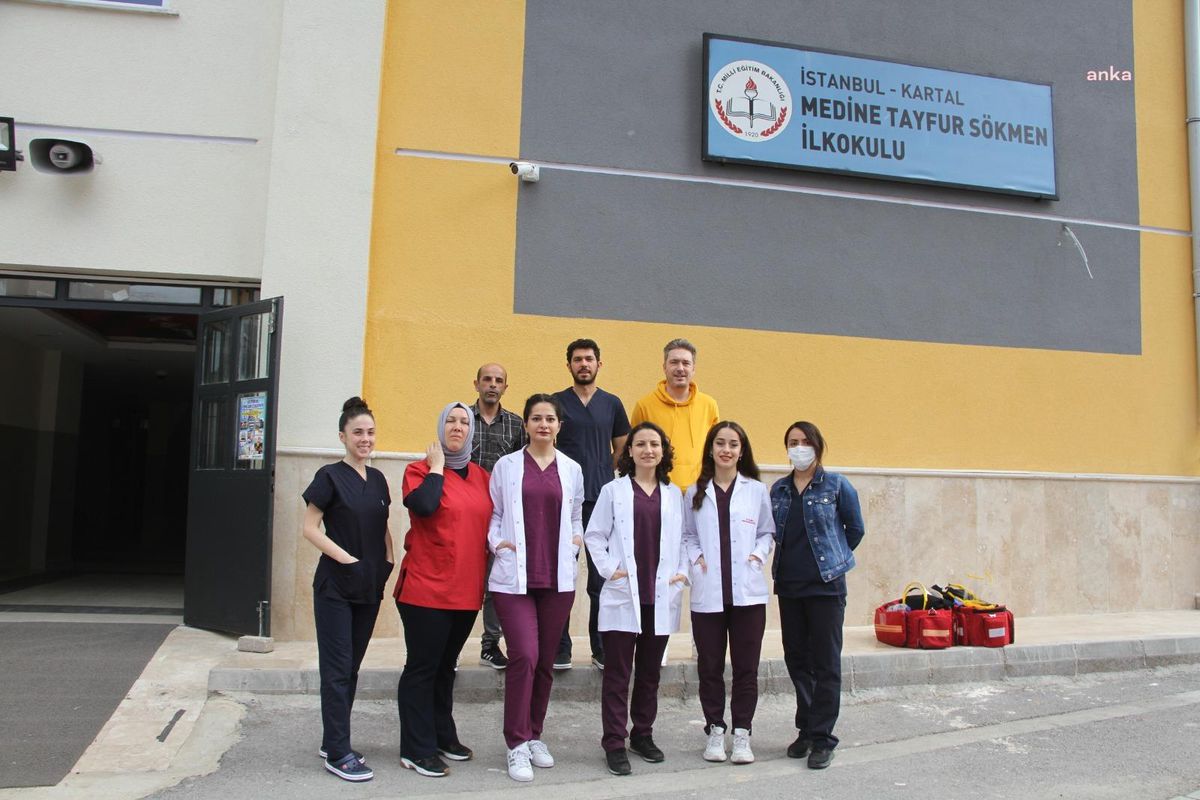 Kartal'da ilkokul öğrencilerine ücretsiz diş taraması hizmeti