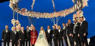 Metin Dağ ve Feyza Ermiş'e Çırağan Sarayı'nda görkemli düğün