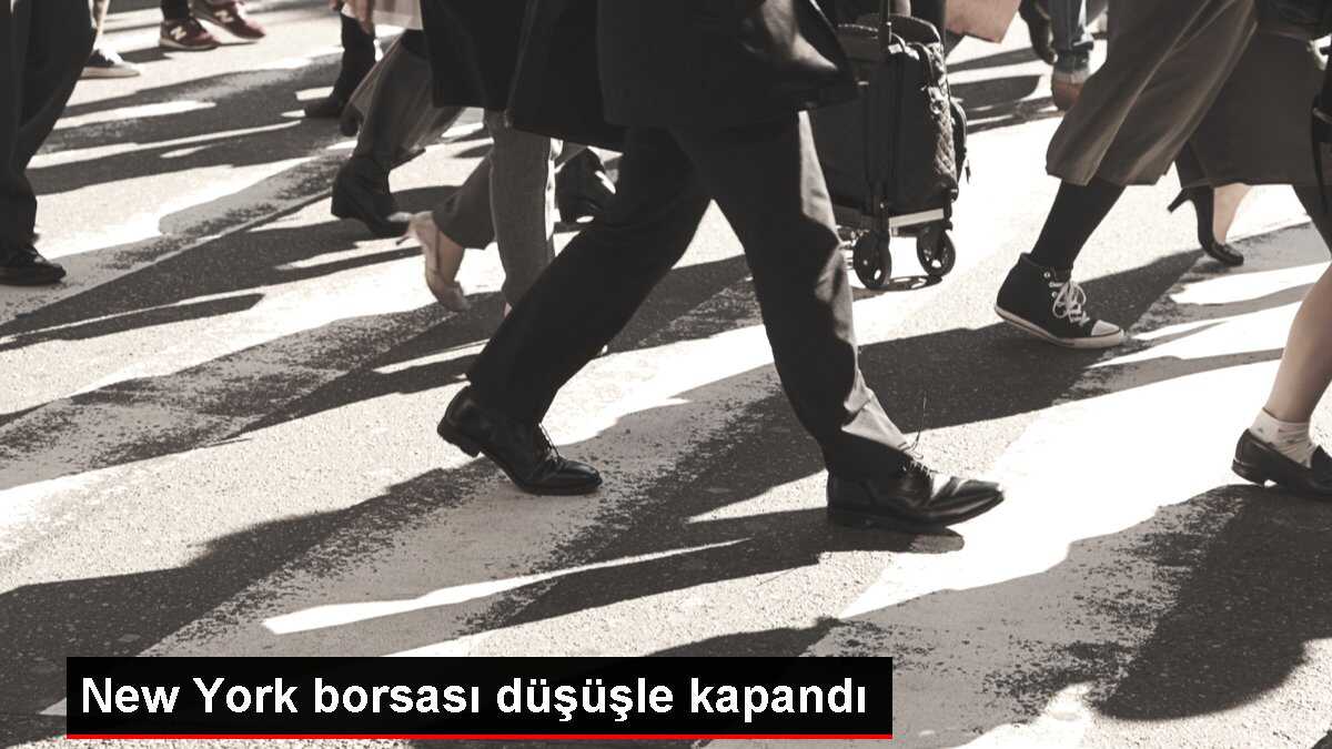 New York Borsası Günü Düşüşle Tamamladı