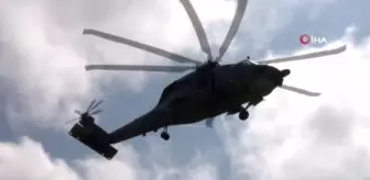 SAT Komandoları'nın Helikopter Destekli Harbe Hazırlık Eğitimi Nefes Kesti