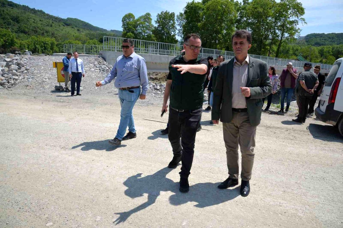 Türkeli'yi sel afetlerinden korumak için kritik noktada önlemler alınıyor