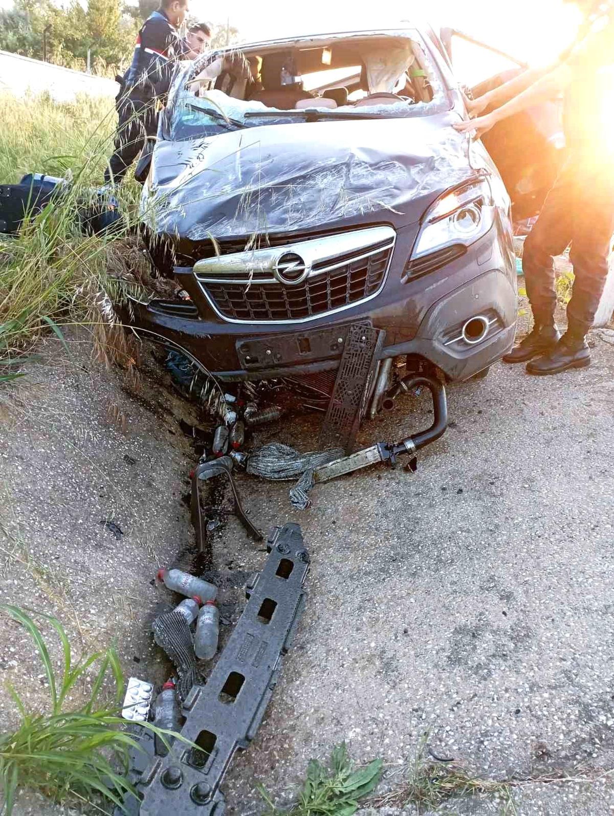 Uzunköprü'de trafik kazası: 2 yaralı