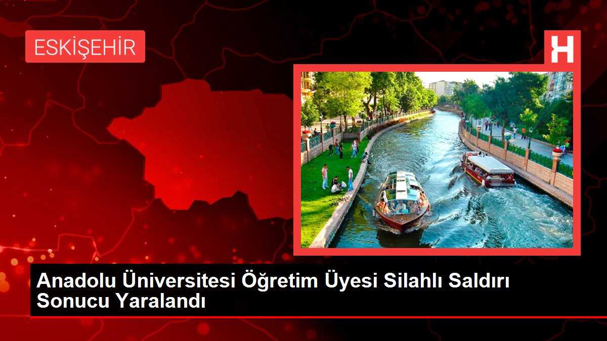 Anadolu Üniversitesi Öğretim Üyesi Silahlı Saldırı Sonucu Yaralandı