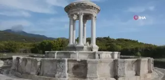 Kibyra Antik Kentinin Eşsiz Çeşmesi Ziyaretçileri Hayran Bırakıyor