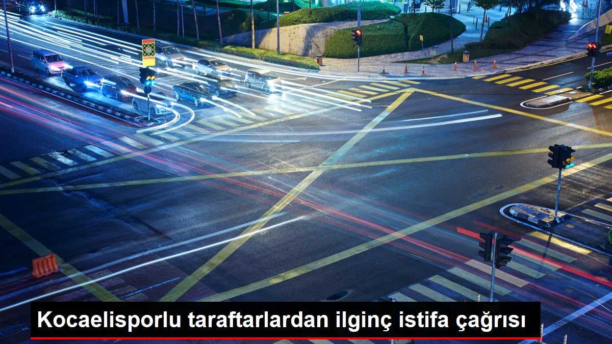 Kocaelisporlu taraftarlardan ilginç istifa çağrısı