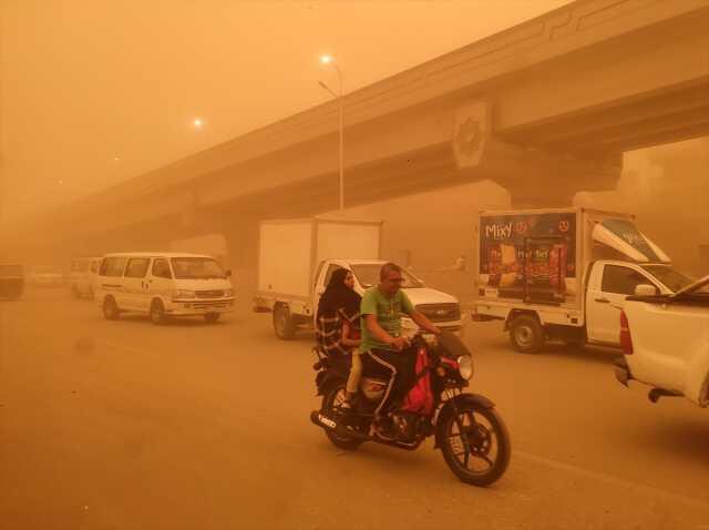 Mısır'ı kum fırtınası vurdu! 1 kişi öldü, 5 kişi yaralandı