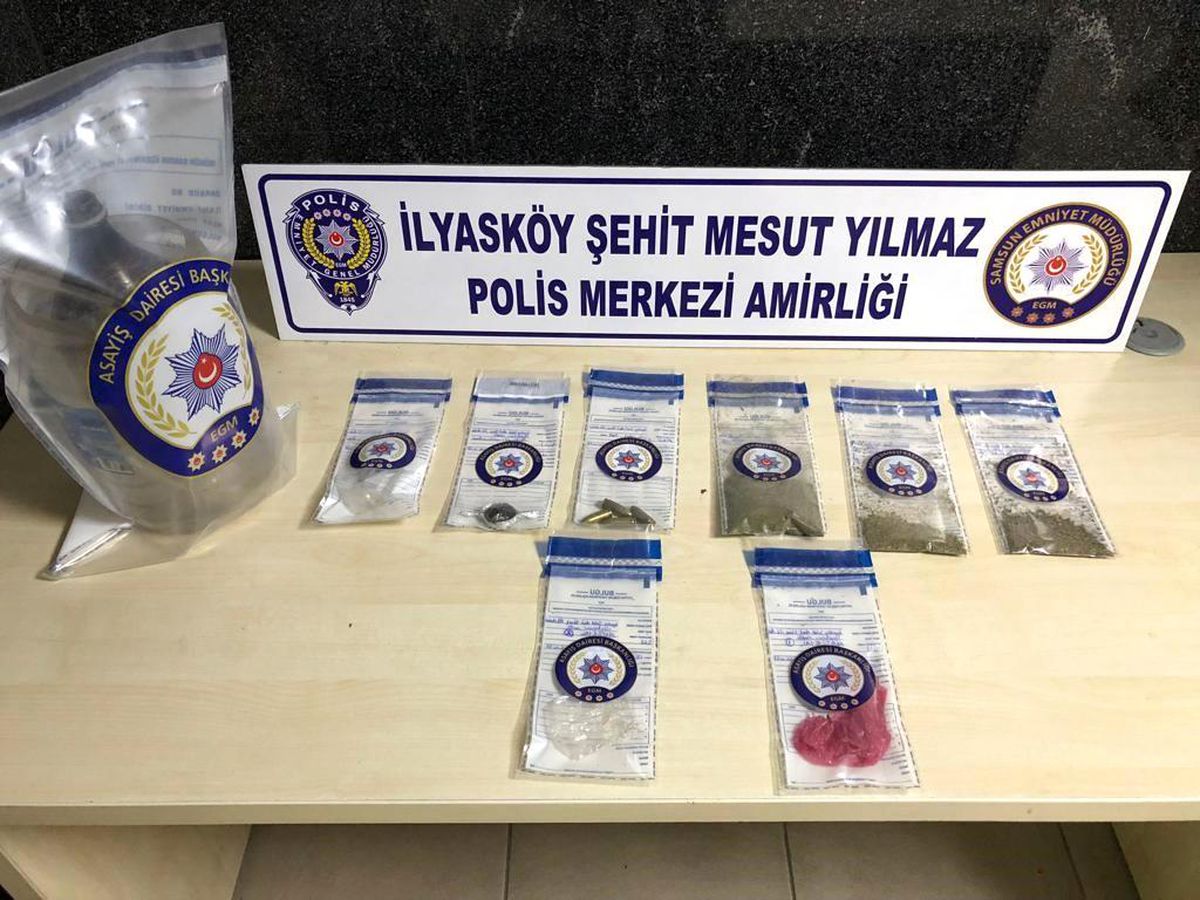 Samsun'da Uyuşturucu Operasyonu: 2 Gözaltı