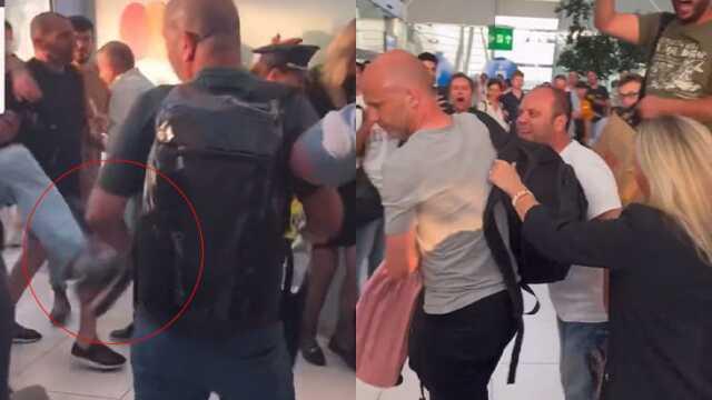 UEFA finalinin olay hakemini havaalanında yakaladılar! Canını zor kurtardı UEFA finalinin olay hakemini havaalanında yakaladılar! Canını zor kurtardı