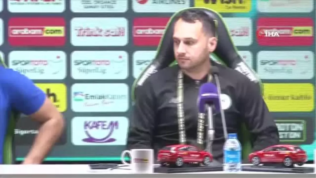 Konyaspor Teknik Sorumlusu Branimir Micovic: '1 puanla yetinmek zorunda kaldık'