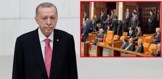 Aile üyeleri Cumhurbaşkanı Erdoğan'ın yeminini locadan izledi! Karede 2 eksik vardı