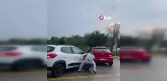 Alkollü sürücü kaçarken kadını ezdi