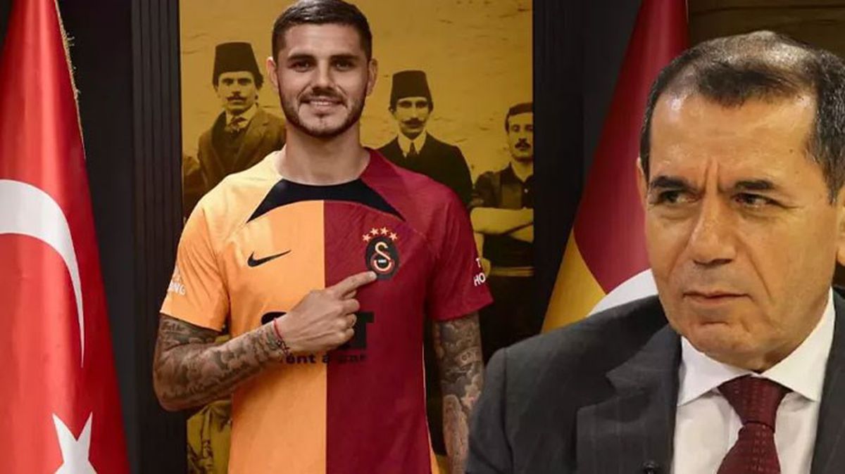 Türk olsa bu kadar olur! Icardi, Dursun Özbek'i görünce bakın nasıl selamladı