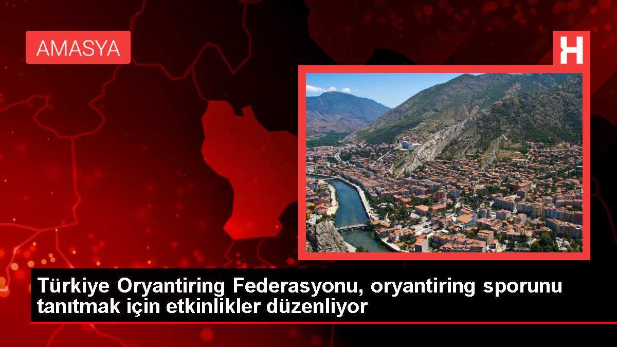 Oryantiring sporu Türkiye'de tanıtılıyor