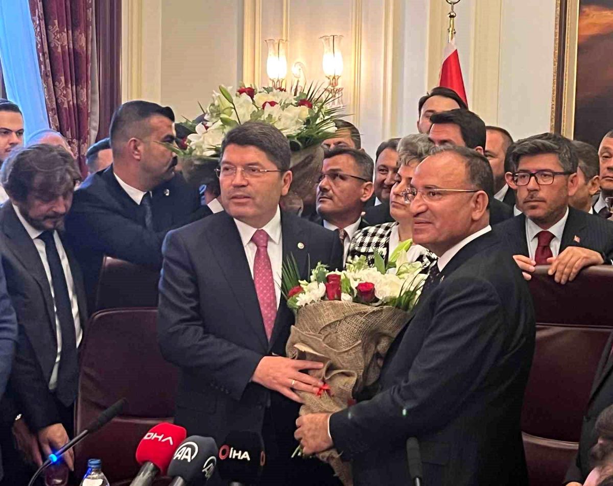Adalet Bakanlığı'nda Devir Teslim Töreni