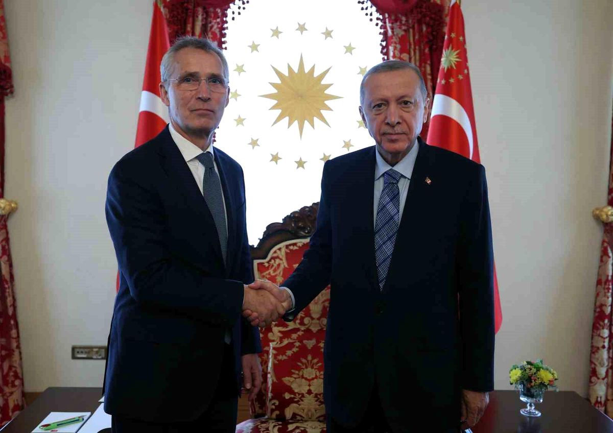 Cumhurbaşkanı Erdoğan NATO Genel Sekreteri Stoltenberg'i kabul etti