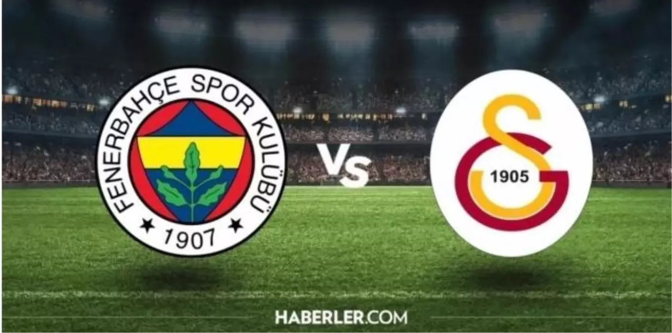 GS FB maçı bitti mi? Galatasaray Fenerbahçe maçı bitti mi?