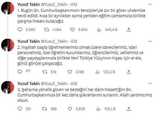 Herkes 'Kimdir' diye onu aratıyor! İşte yeni Milli Eğitim Bakanı Yusuf Tekin Herkes 'Kimdir' diye onu aratıyor! İşte yeni Milli Eğitim Bakanı Yusuf Tekin