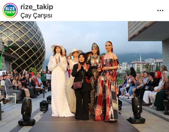 Rize'de Hacere Orhan defilesi büyüledi