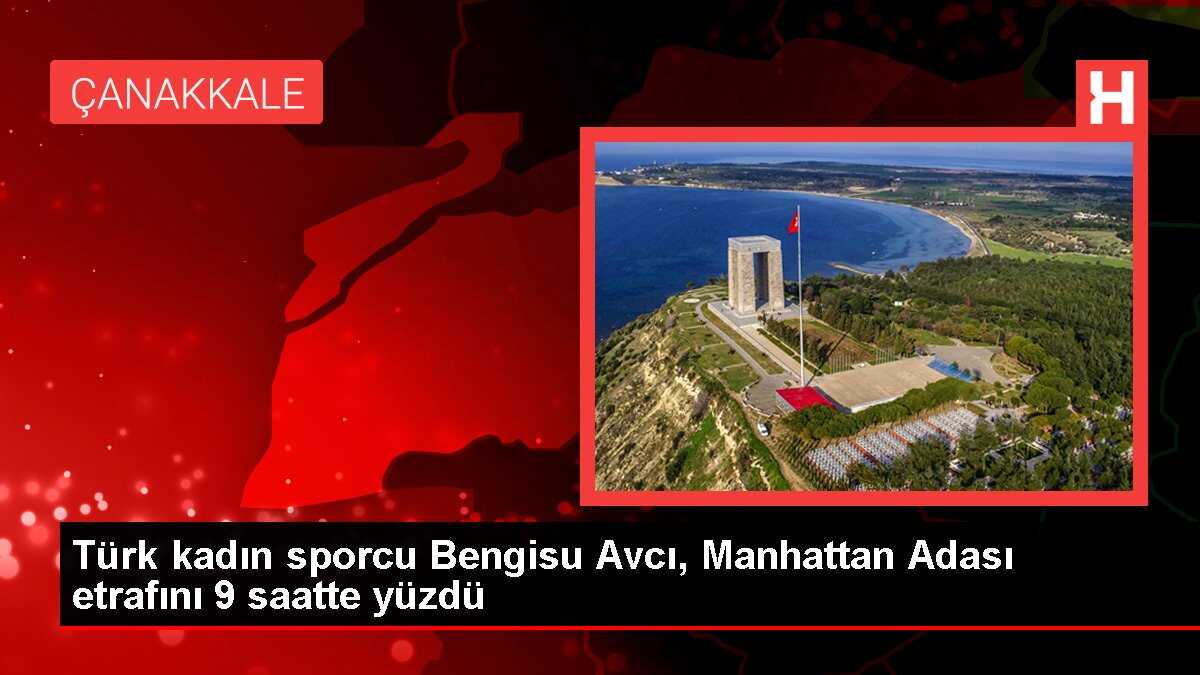 Bengisu Avcı, Manhattan Adası etrafındaki parkuru tamamlayan ilk Türk kadın sporcu oldu