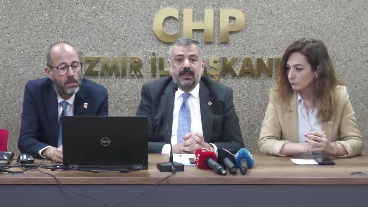 CHP İzmir İl Başkanı Şenol Aslanoğlu, İzmir'deki seçim sonuçlarını değerlendirdi