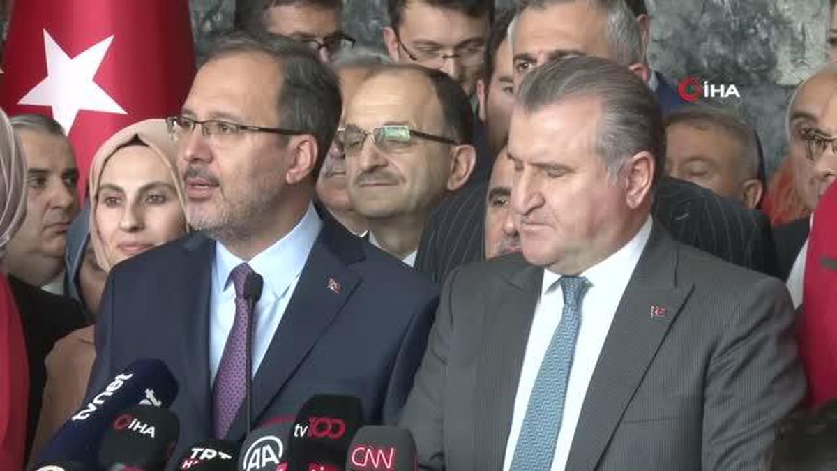 Gençlik ve Spor Bakanlığı'nda devir teslim töreni