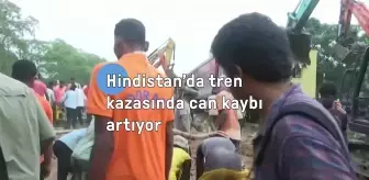 Hindistan'ta tren kazasında can kaybı artıyor