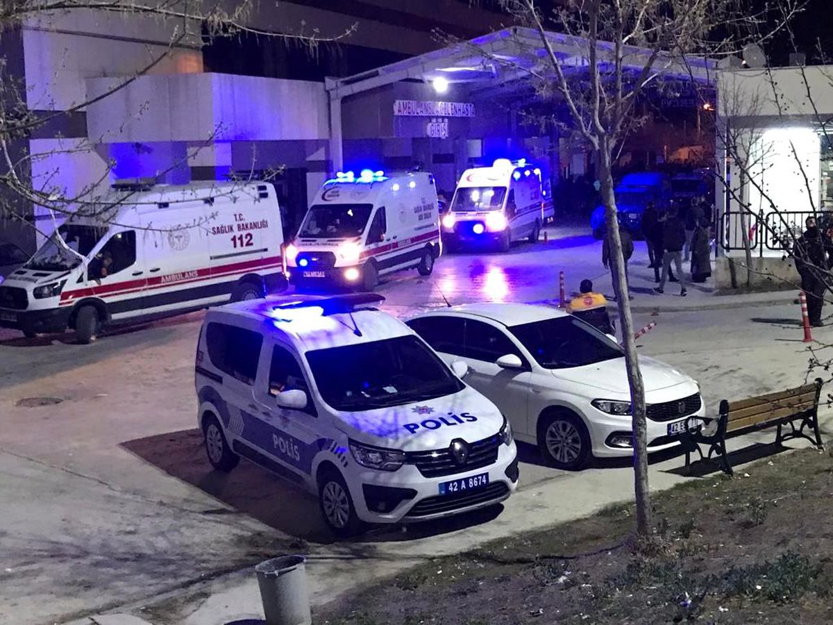 Konya'da İş Yerinde Silahlı Kavga: 4 Yaralı, 8 Polis Memuru da Yaralandı