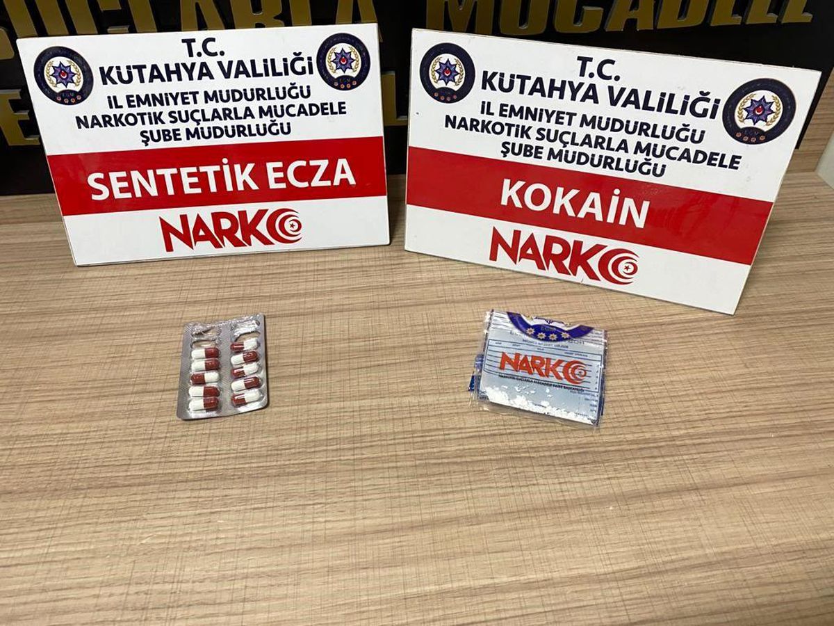 Kütahya'da Uyuşturucu Operasyonu: 2 Kişi Gözaltına Alındı