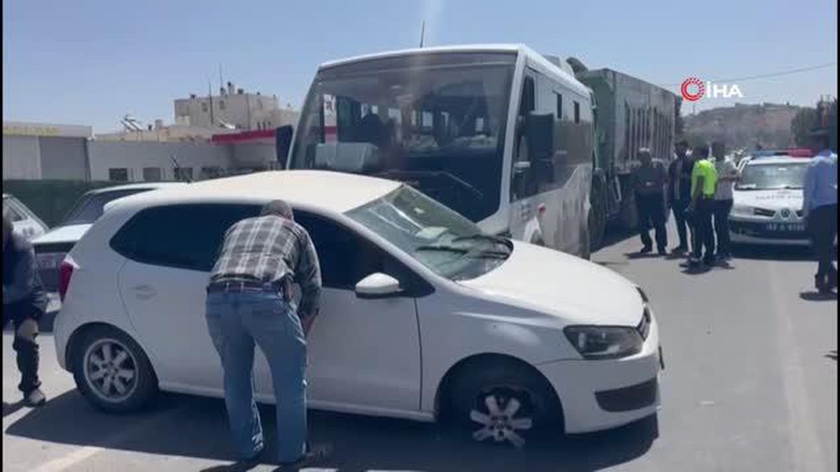 Şanlıurfa'da zincirleme kaza: 2 yaralı